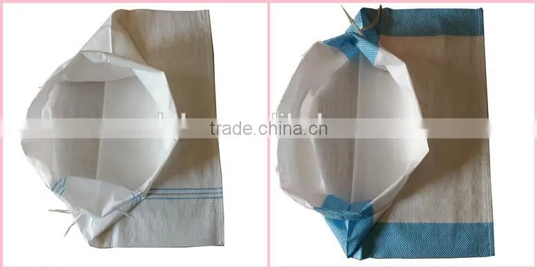 Black woven pe sack bags made in china