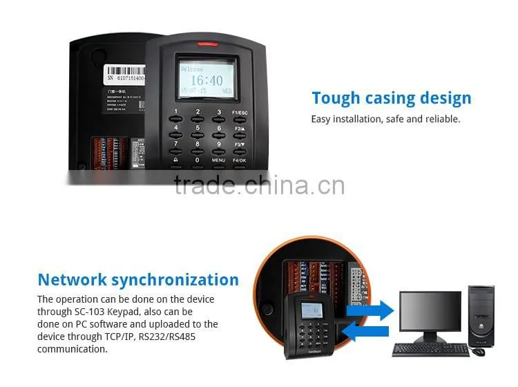 Nordson SC103 Induction Keypad Network Door Access Control with LCD Display