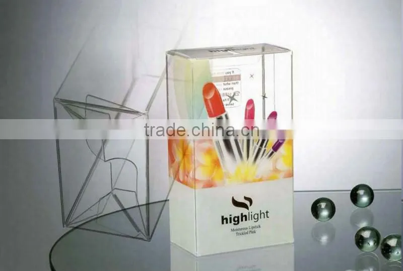 Wholesale new design transparent makeup organizer box with drawer