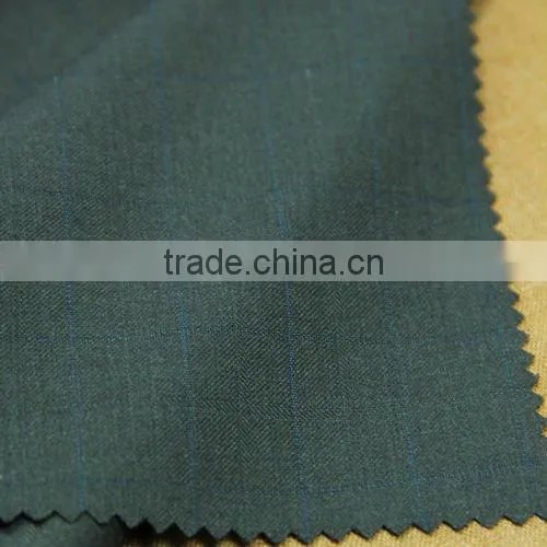 2011New arrivals!check/tr suiting fabric