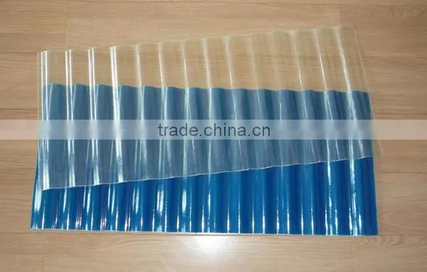 clear fiber sheet for roof