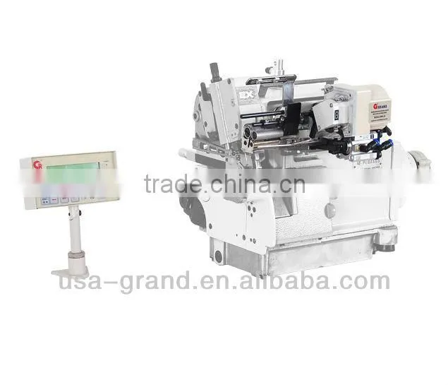 Microcomputer control (18 Section )elastic metering & cutting tape device(for Pegasus overlock)