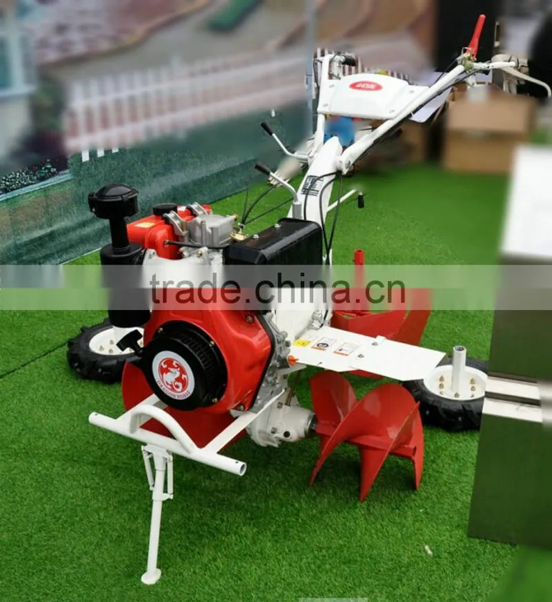 New China Tennma 9hp farm tool diesel power tiller plough diesel rotary tiller modern agricultural equipments
