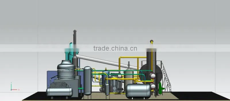 Batch type pyrolysis device