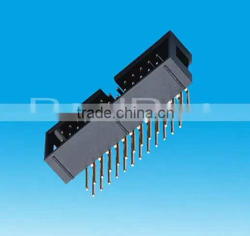 Board to Board Connector 2.54mm Angle Box Header connector