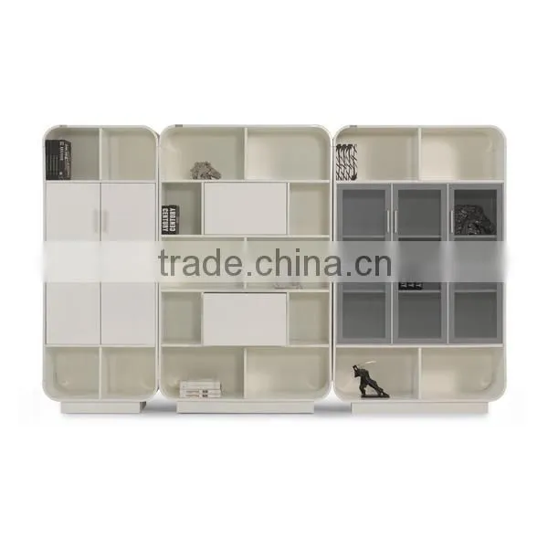 Luxury modern white color office file cabinet