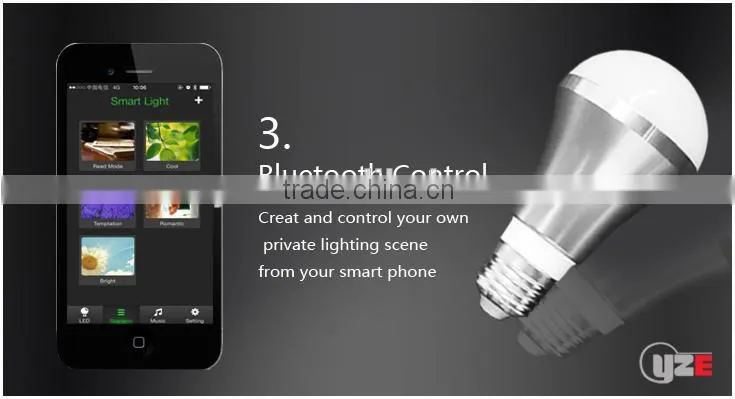 china high quality 5W LED bulb light E27 100v to 240v , china led bulb