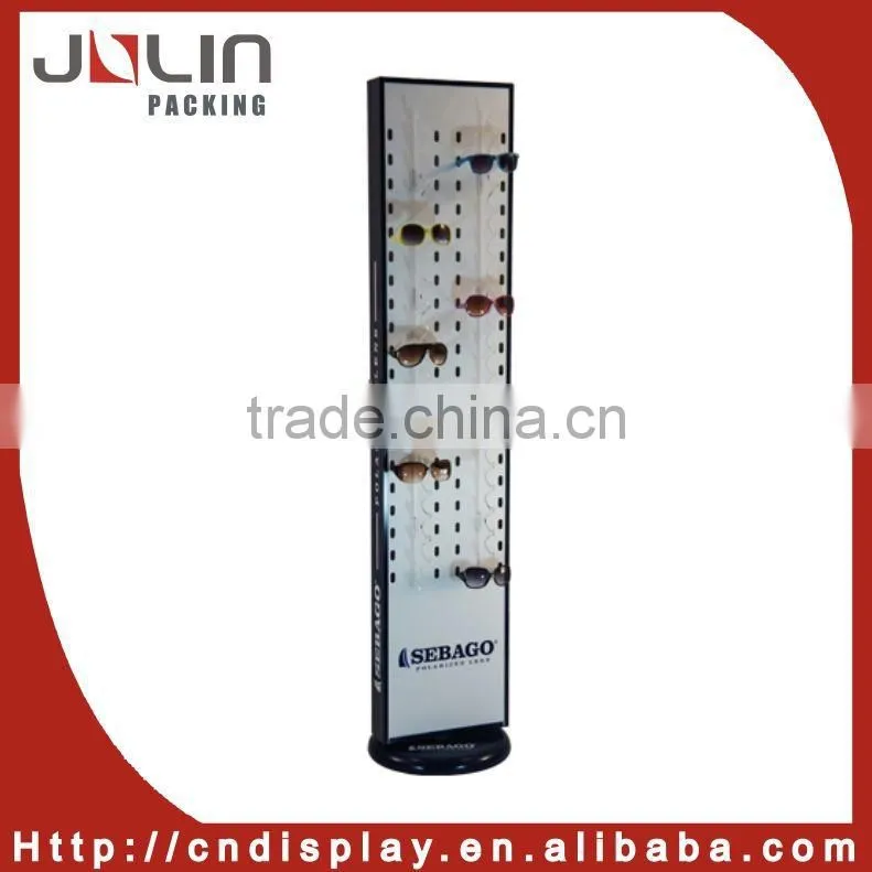 wall mounted sunglasses display