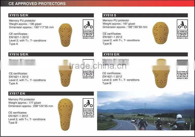 Insert motorcycle jacket EVA elbow pad