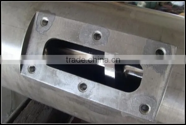 single bimetallic extruder screw and barrel factory for plastic machine