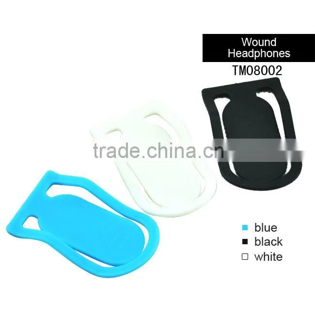 Plastic Wound Headphones Cable Tidy