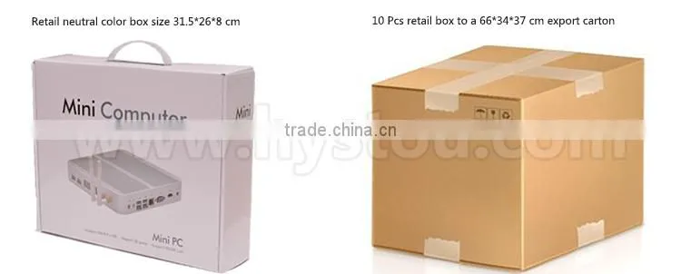 cheap mini pc Haswell 4th pentium3556U with computer software IntelHD 1080P resolution Dual RAM, mini pc dual antenna wifi