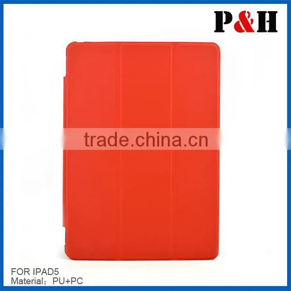 For iPad air Case, Leather Case For iPad air, PU Leather Stand Case For iPad air