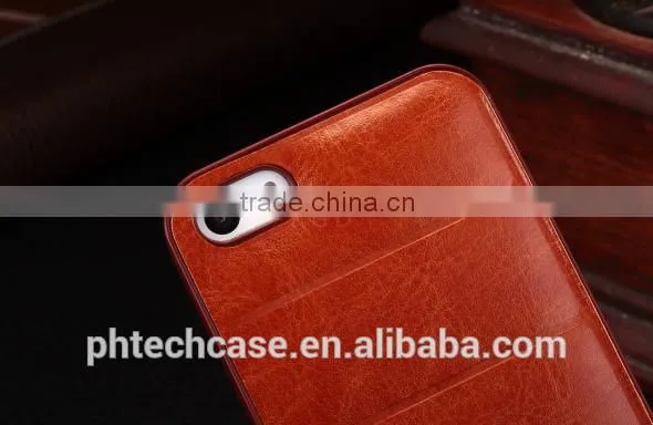 Phone case for iphone 6, for pu leather iphone case, phone back cover