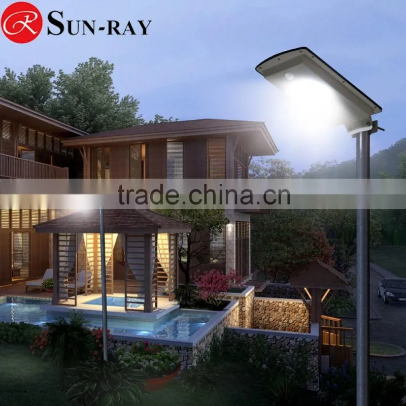 High Quality Motion Sensor Led Solar Street Light In All In One Integral Design Solar Led Light