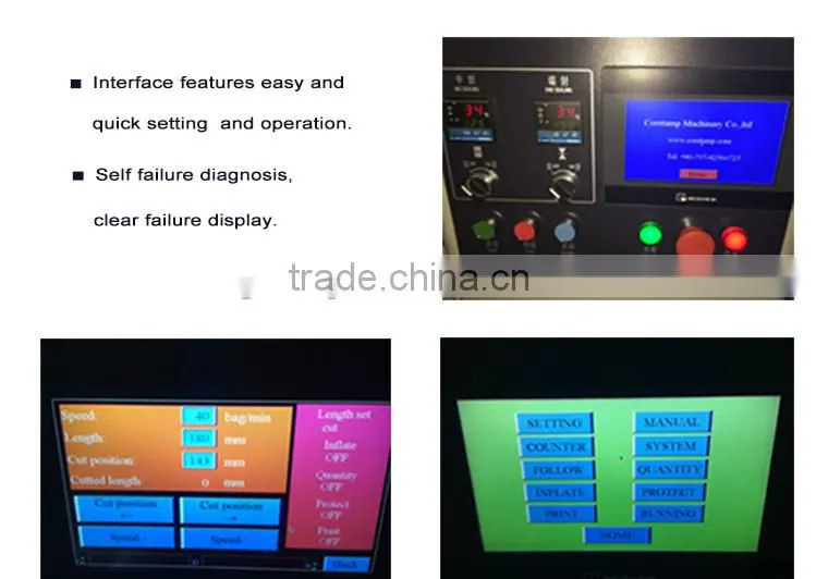 Automatic biscuit packaging machine food packaging machine