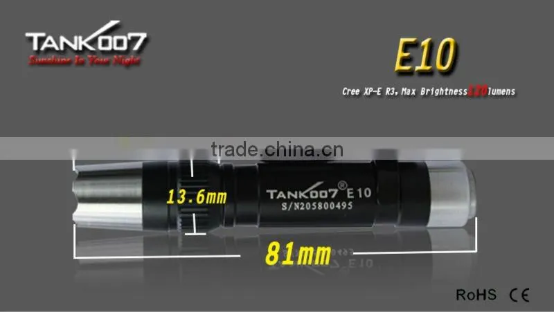 plastic diffuser for flashlight E11