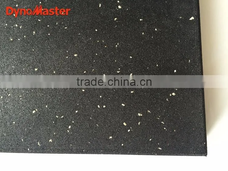 Gym rubber flooring /25mm rubber flooring tile / rubber floor tile