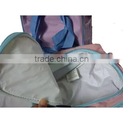 cartoon children school bag with many colors