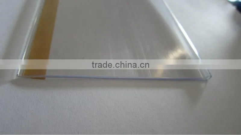 DBR supermarket plastic data strips