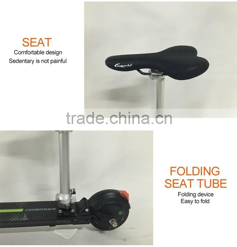Electric folding 6.5inch brushless motor mobility scooter