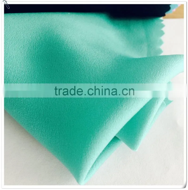 China wholesale hot product 50D*75D 100%Polyester Satin Chiffon for lady's fashion dress /shirt/ blouse (#P-005)