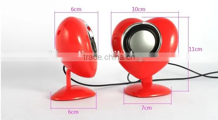 Top Selling Company Gift items usb Plastic Speakers 2014