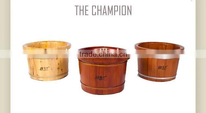 Massage function cedar material wooden foot tub