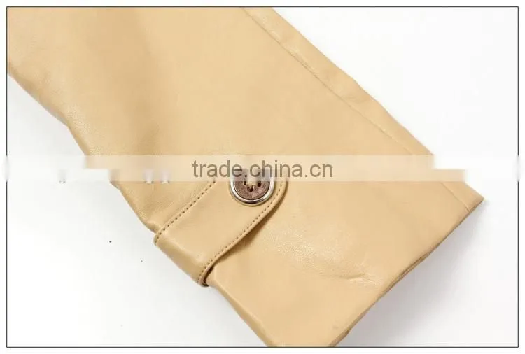 Banana Prince new style PU leather jacket for women