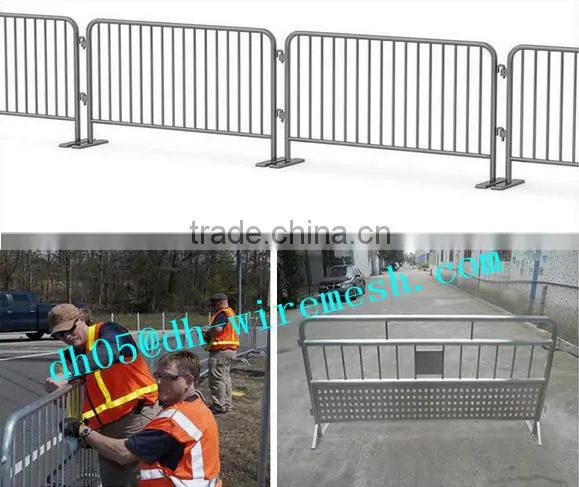 2 meters * 1 meter safety road barrier crowd control barrier traffic barrier for sale