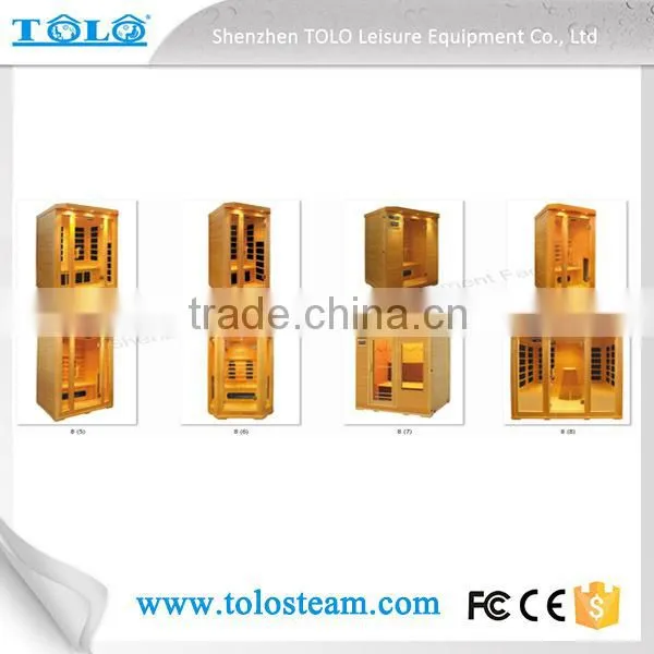 Canada infrared sauna with carbon infrared sauna heaters