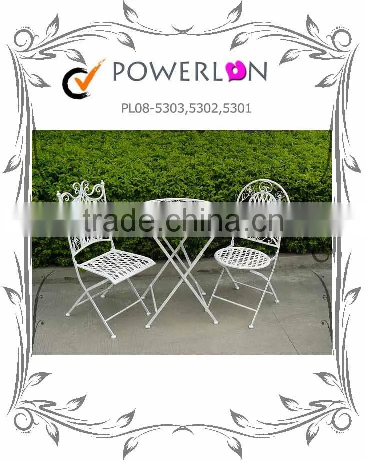 Portable Wooden Steel Folding Garden Furniture