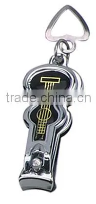 Violin shape carbon steel cute nail clipper