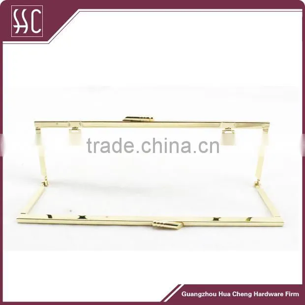 metal hinged purse frame