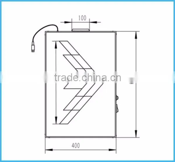 LED Solar Traffic Sign Traffic Safety Sign/Road Safety Solar Arrow Traffic Sign