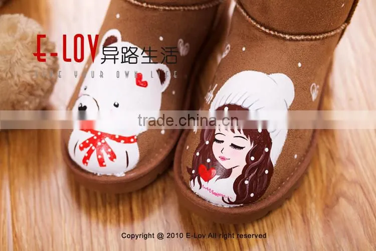 NO.U001LHot sales high quality and cheap snow boots