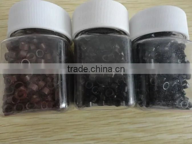 nano ring for hair extensions small beads nano rings hair extension tools 2.5*1.5*1.6mm