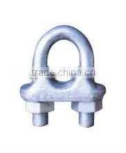 US type glav. malleable wire rope clips