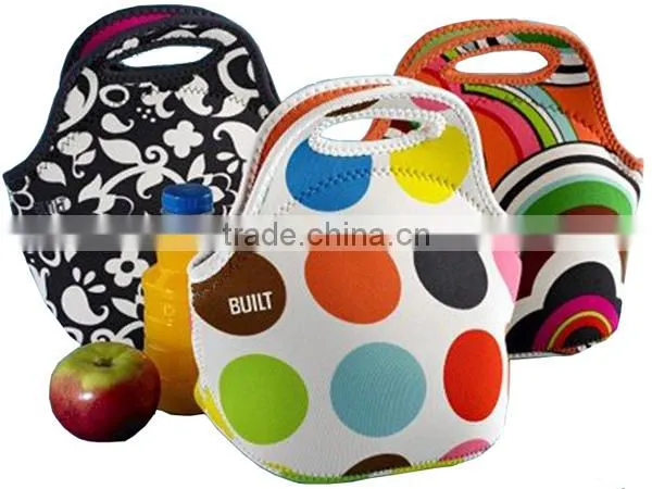 custom neoprene picnic bag,neoprene thermos picnic bag with shoulder straps