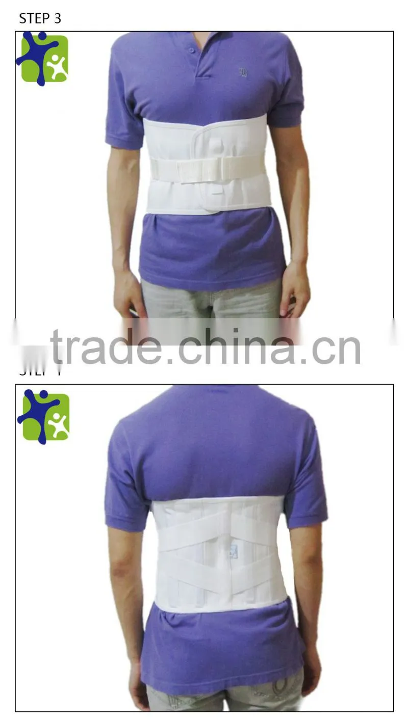 Lumbar support, medical back support, breathable back support