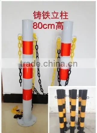 80mm Steel Warning Column Road Safety Post