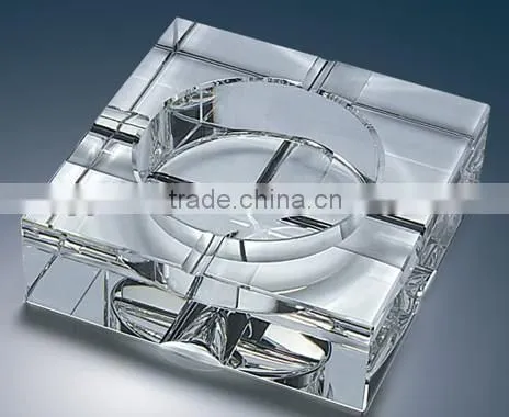 wholesale antique crystal ashtray for promotional gift