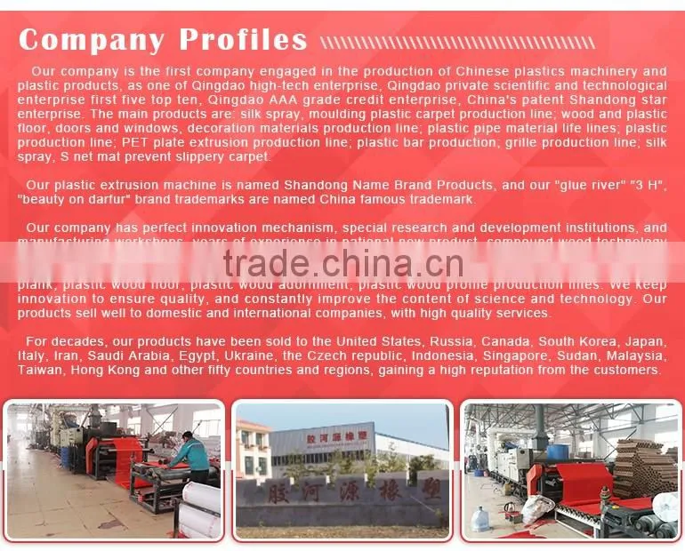 Plastic Cushion Mat Extrusion Line