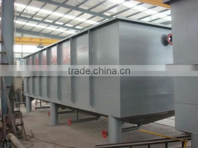 2015 air floatation&sedimentation waste water treatment facility