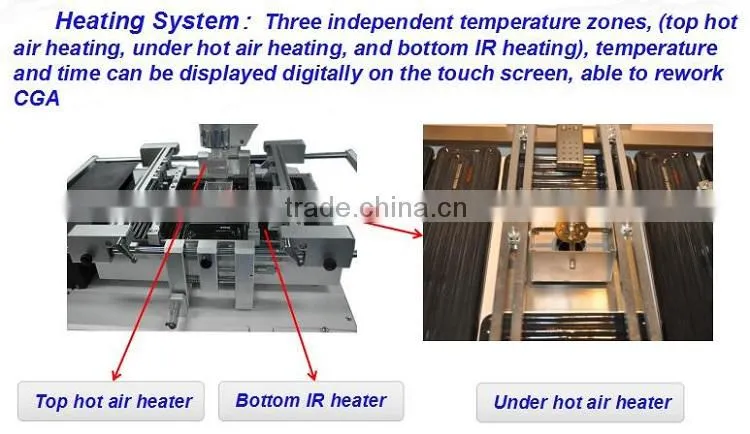 Hot air BGA rework station reballing machine (SV520) repair laptop, PS4