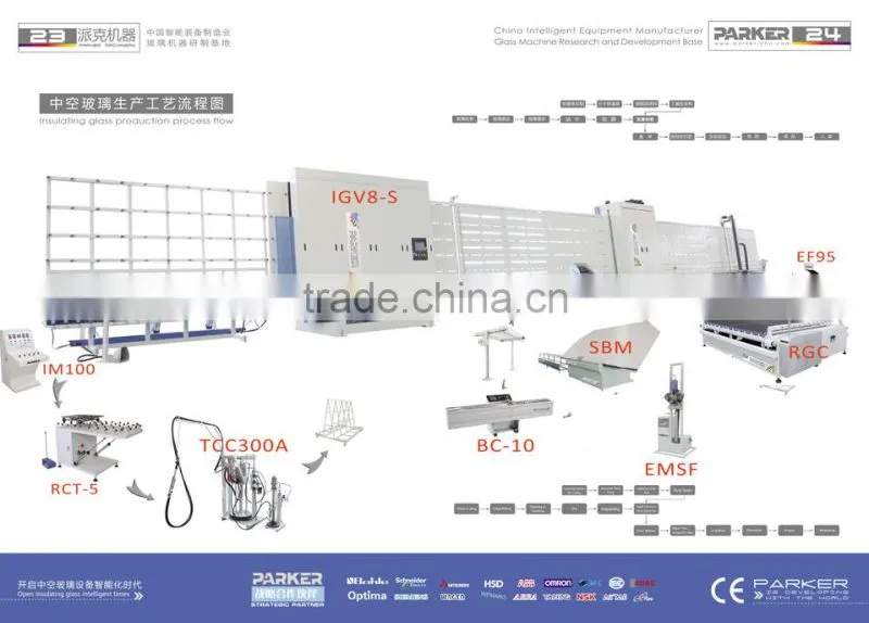 glass washing machine vertical glass washing machine cnc