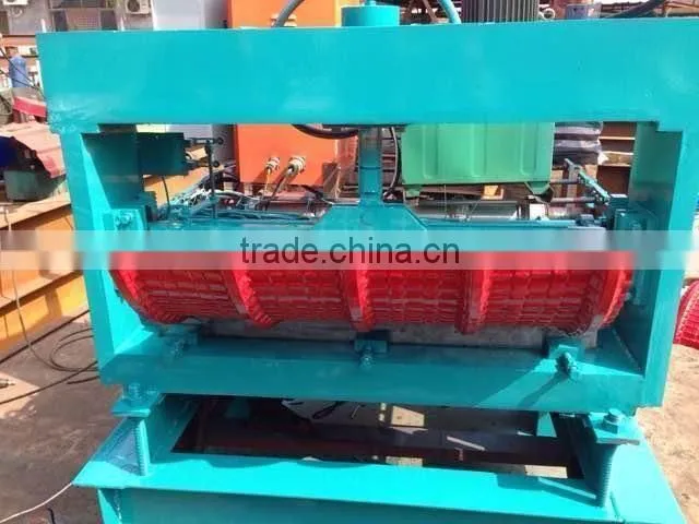 Full autotmatic hydraulic arch curving roof sheet roll forming machine