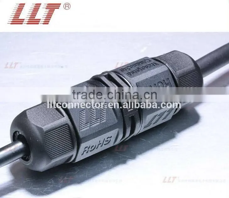L20 solderless screw pins led connector waterproof electrical connector