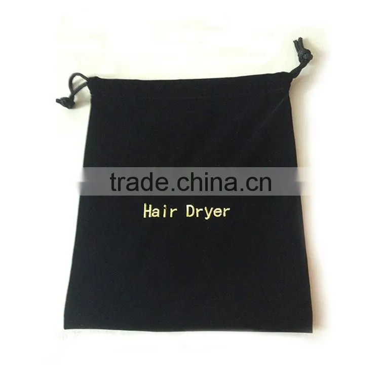 High quality microfiber suede drawsring bag