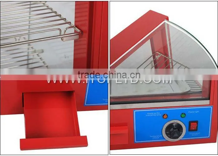 WSC-660R Curved glass warming showcase